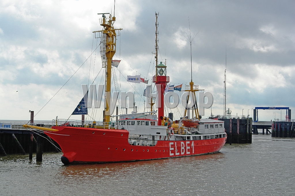 Unterelbe Und Nebenfluessecuxhaven Feuerschiff Elbe12 